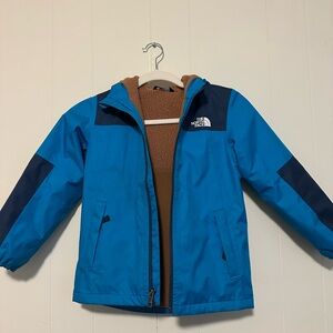The North Face Kids Blue Warm Storm Rain Jacket